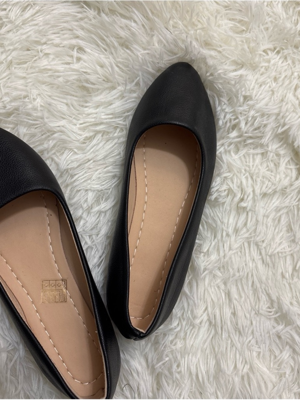 Classic Black Women's Ballet Flats - Comfortable Everyday Slip-Ons